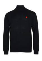 U.S. Polo Assn Strickpullover Rollkragenpullover Langarmshirt mit Rollkragen (1-tlg)