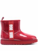 UGG Stiefel mit Logo-Print - Rot