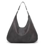 VIVIHEYDAY Henkeltasche Damen Einkaufstasche Vintage (Leder für Frauen Hobo-Taschen Tote Umhängetasche), mit Reißverschluss