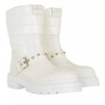 Valentino Garavani Stiefel & Boots - Waterproof Rockstud Ankle Boots - Gr. 41 (EU) - in Weiß - für Damen