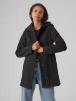 Vero Moda Outdoorjacke "VMSOFTSHELLDONA WRP JACKET BOOS", mit Kapuze