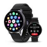 Vivitar Runde Smartwatch Herren & Damen mit Telefonfunktion WhatsApp Smartwatch (1,3 Zoll) elegante Smartwatch kompatibel mit Android und IOS, multifunktional Schrittzähleruhr, 120 Sportmodi/Nachrichtenerinnerung