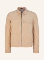 Windsor. Lederjacke beige