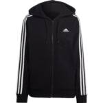 adidas ESSENTIALS 3-STREIFEN FRENCH TERRY Kapuzenjacke Damen