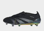 adidas Predator Elite Fold-Over Tongue FG Fußballschuh, Core Black / Carbon / Gold Metallic