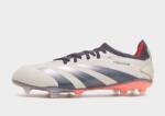 adidas Predator Pro FG Fußballschuh, Platinum Metallic / Aurora Black / Turbo