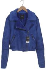 bershka Damen Jacke, blau, Gr. 38