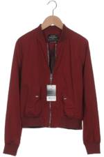 bershka Damen Jacke, bordeaux, Gr. 38