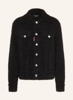 dsquared2 Strickjacke Aus Alpaka schwarz