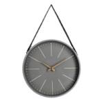 3x Wanduhr grau 40x66