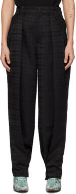 ADER error Black Ani Trousers