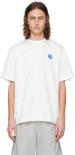 ADER error White Significant Patch T-Shirt