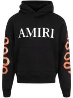 AMIRI Hoodie mit Schlangen-Print - Schwarz