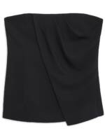 ANINE BING Drapiertes Halle Bandeau-Top - Schwarz