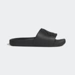 Adidas adilette Herren Flip-Flops und Sandalen - Schwarz - Größe: 39 1/3 - Netz/Synthetik - Foot Locker