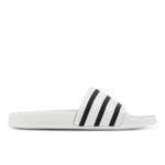 Adidas adilette Herren Flip-Flops und Sandalen - Weiß - Größe: 39 1/3 - Netz/Synthetik - Foot Locker