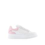 Alexander McQueen Low-Top Sneaker - Oversized Hybrid Sneakers - Leather - White/Pink - Gr. 35 (EU) - in Weiß - für Damen