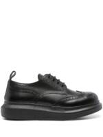 Alexander McQueen Sneakers im Derby-Stil - Schwarz