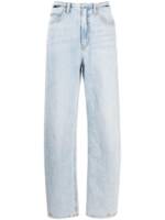 Alexander Wang - Cut-Out Cotton Straight Jeans - Größe 27 - blau