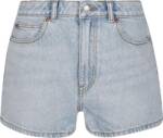 Alexander Wang - High Rise Logo Cut Out Embroidery Short Blue - Größe 29 - blue