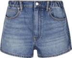 Alexander Wang - Logo Emboss Side Panels Marathon Short Blue - Größe 25 - blue