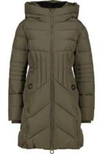 Alife & Kickin Winterjacke Damen PriscillaAK A Gefütterter kurzer Mantel mit figurbetonter Passform und 2-Wege-Zip