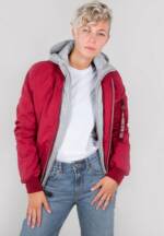 Alpha Industries Bomberjacke Alpha Industries Women - Bomber Jackets MA-1 D-Tec BN Women