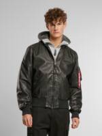 Alpha Industries MA-1 D-Tec FL Lederjacke