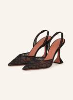 Amina Muaddi Slingpumps Holli schwarz