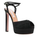 Aquazzura Slipper & Pantoletten - Sandals Black - Gr. 40 (EU) - in Schwarz - für Damen