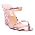 Aquazzura Slipper & Pantoletten - Sandals Pink - Gr. 36 (EU) - in Gold - für Damen