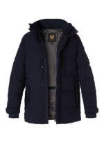 BELSTAFF Herren Daunenjacke blau Mikrofaser