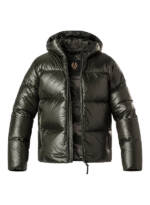 BELSTAFF Herren Jacken schwarz Mikrofaser unifarben