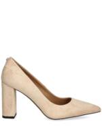 BOSS Spitze Pumps aus Wildleder - Nude