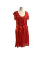 BZNA Sommerkleid Seidenkleid Sommer Herbst Kleid mit Muster