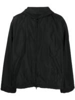 Balenciaga Windbreaker mit Logo-Print - Schwarz