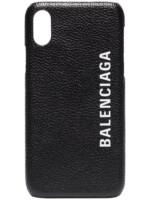 Balenciaga iPhone X-Hülle mit Logo - Schwarz