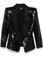 Balmain Blazer mit Pailletten - Schwarz