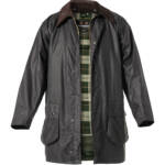 Barbour Herren Jacke grün Baumwolle unifarben