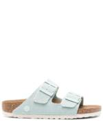 Birkenstock Arizona Pantoletten aus Canvas - Blau