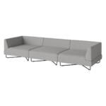 Bolia - Orlando Outdoor Sofa, 3-Sitzer, Brezza hellgrau