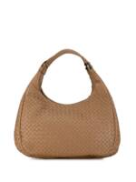 Bottega Veneta Pre-Owned 2012-2023 kleine Intrecciato Campana Hobo-Tasche - Braun