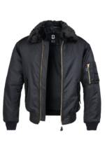 Brandit Winterjacke "Brandit Herren MA2 Jacket Fur Collar", (1 St.), ohne Kapuze