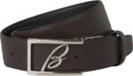 Brioni Gürtel - Reversible Leather Belt - Gr. 100 - in Schwarz - für Damen