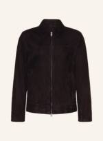 Brioni Lederjacke braun