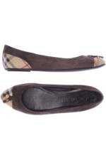 Burberry Damen Ballerinas, braun, Gr. 38