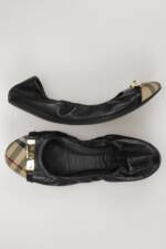 Burberry Damen Ballerinas, schwarz, Gr. 40