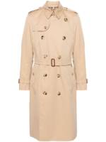 Burberry Heritage Kensington Trenchcoat mit Gürtel - Nude