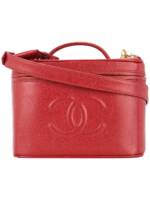 CHANEL Pre-Owned Handtasche mit Logo - Rot