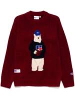 CHOCOOLATE Pullover mit Teddy - Rot